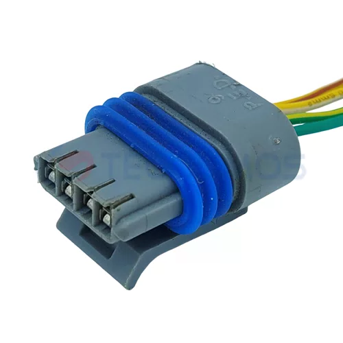 Auto Parts Automotive Motor Plug Connector Waterproof Shell Suitable for Automotive 4P Female 0090-484 - image 4